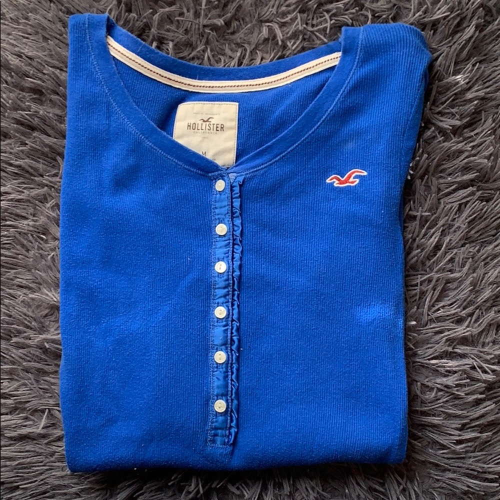 Dark blue hollister long sleeve